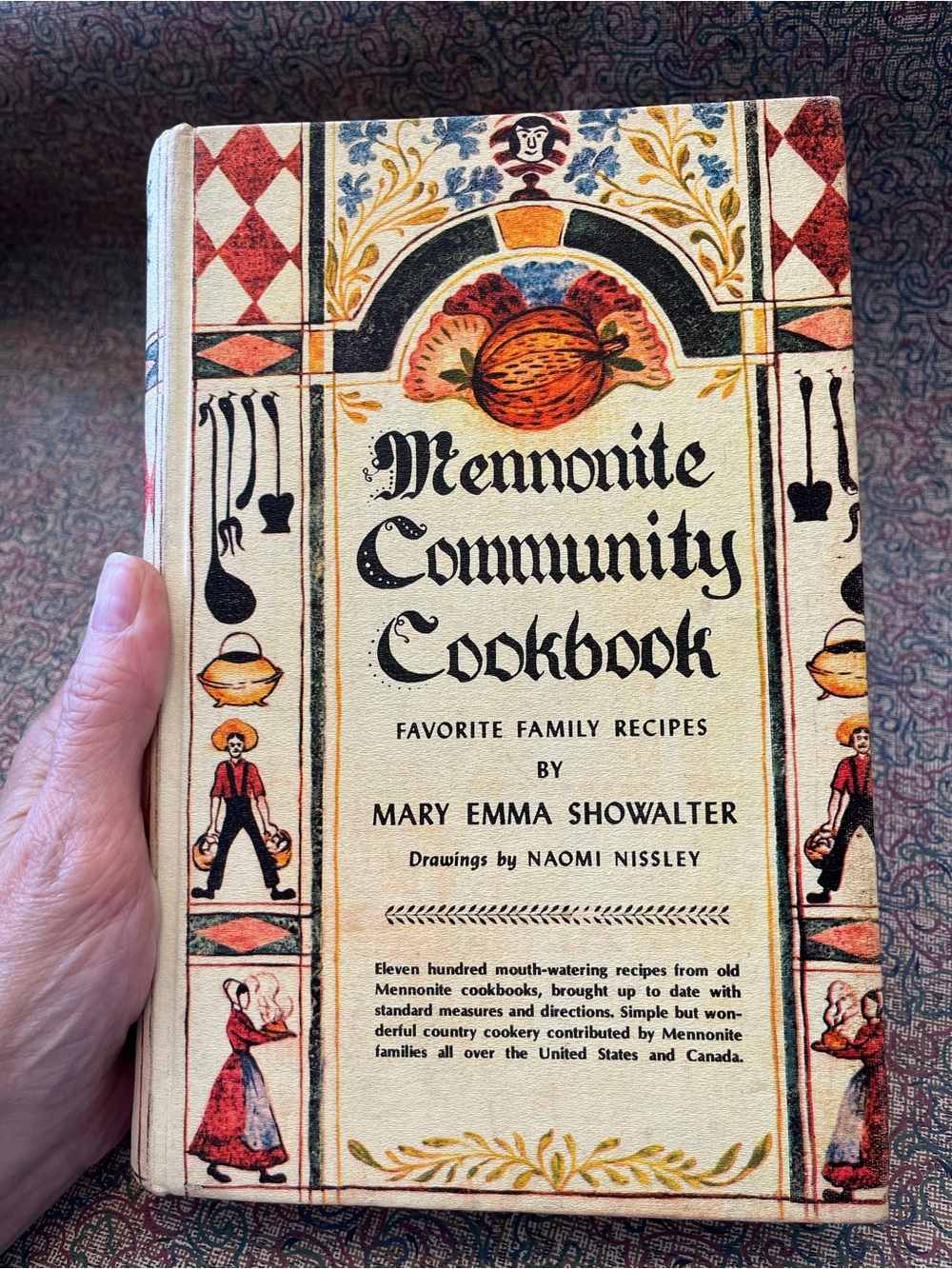Vintage Mennonite Community Cookbook by Mary Emma Showalter
